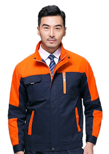 南陽工作服廠家時(shí)尚款工裝閃亮上市